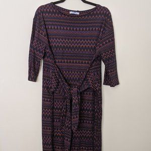Zara dress with front-tie